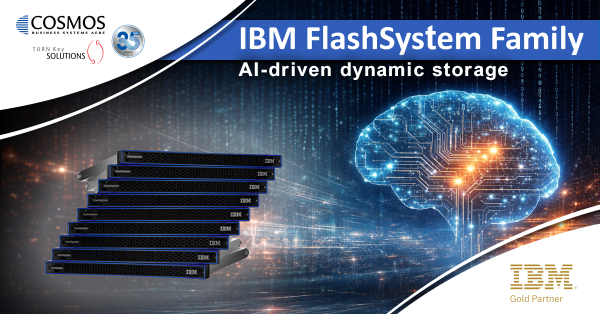 Απογειώστε την υποδομή σας με AI-driven IBM FlashSystem